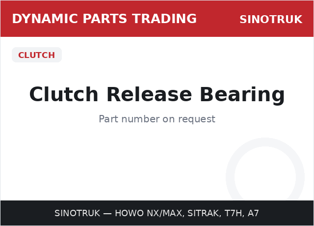 رمان بلي الكلتش — SINOTRUK
